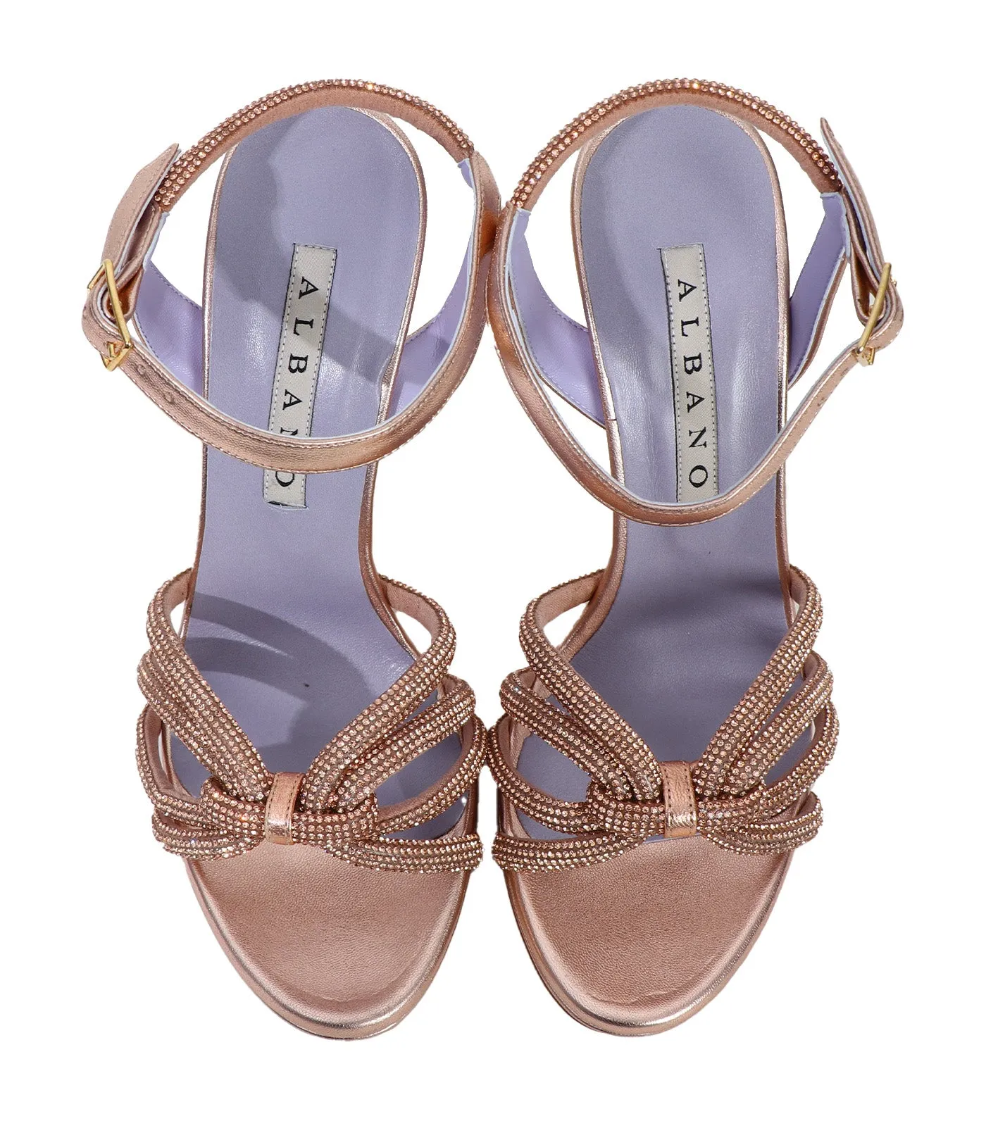 3263 Heeled Sandals Copper