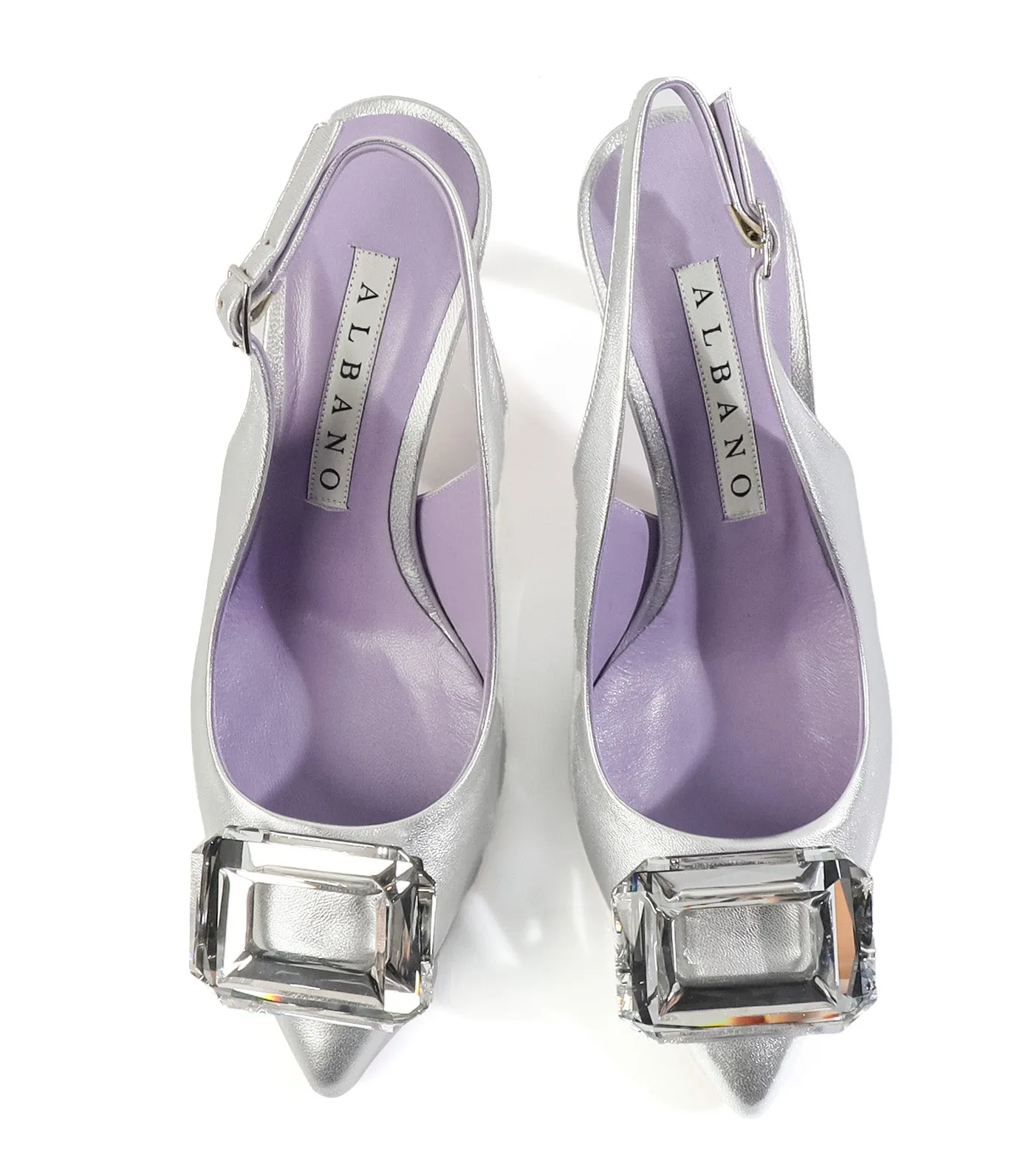 5195 Pumps Silver