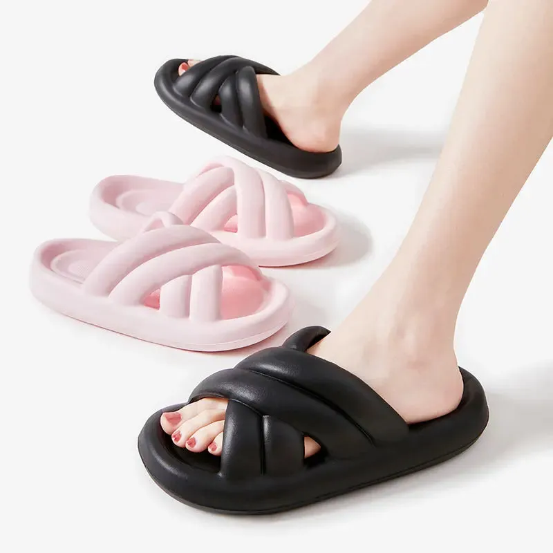 AMOZAE- - Cloud Comfort Soft Sole Slides