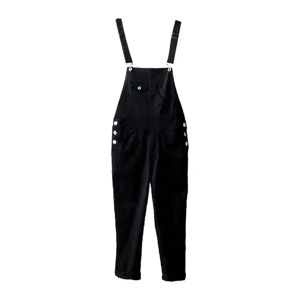 Baggy men's denim dungaree