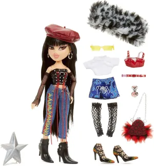 Bratz Collector Doll - Jade Premium 10” Doll With Articulation And 2 Deluxe Mix Match Outfits