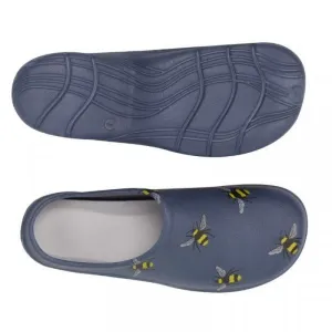 Briers Comfi Navy Bees Clogs - Size 7