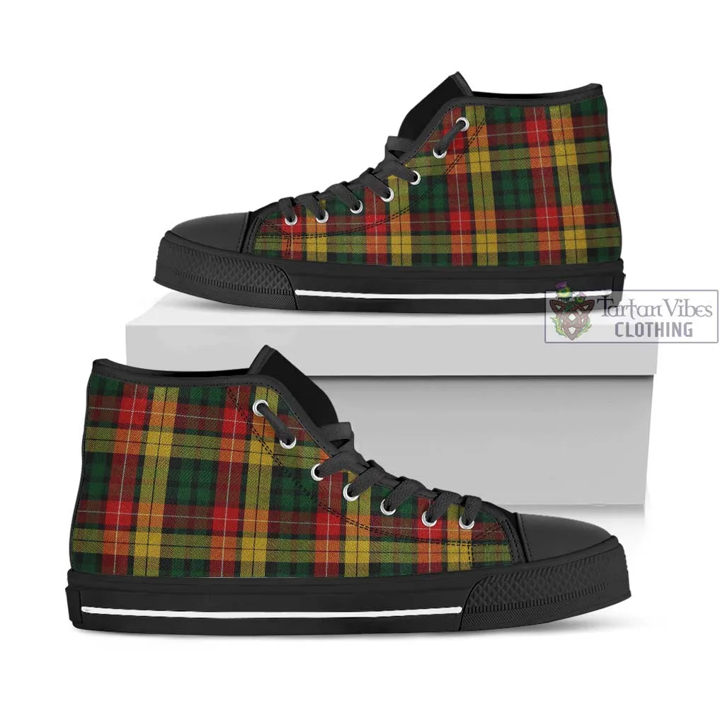 Buchanan Tartan High Top Shoes