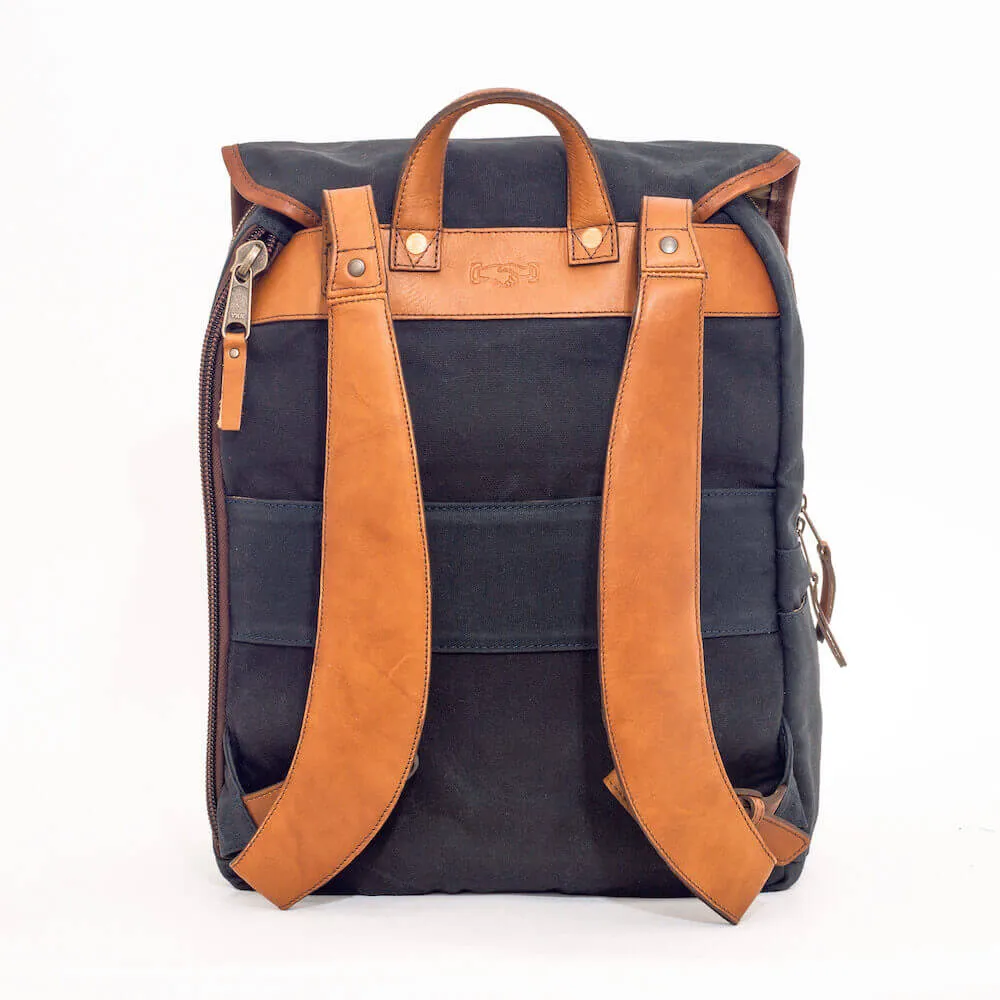 Campaign Waxed Canvas Backpack