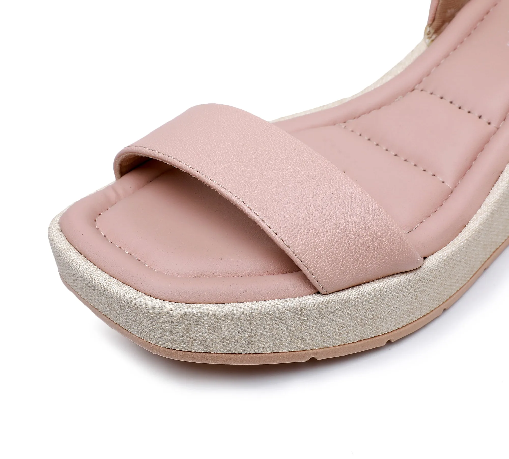 Comfort Step Platform Sandals - Rose (580.004)