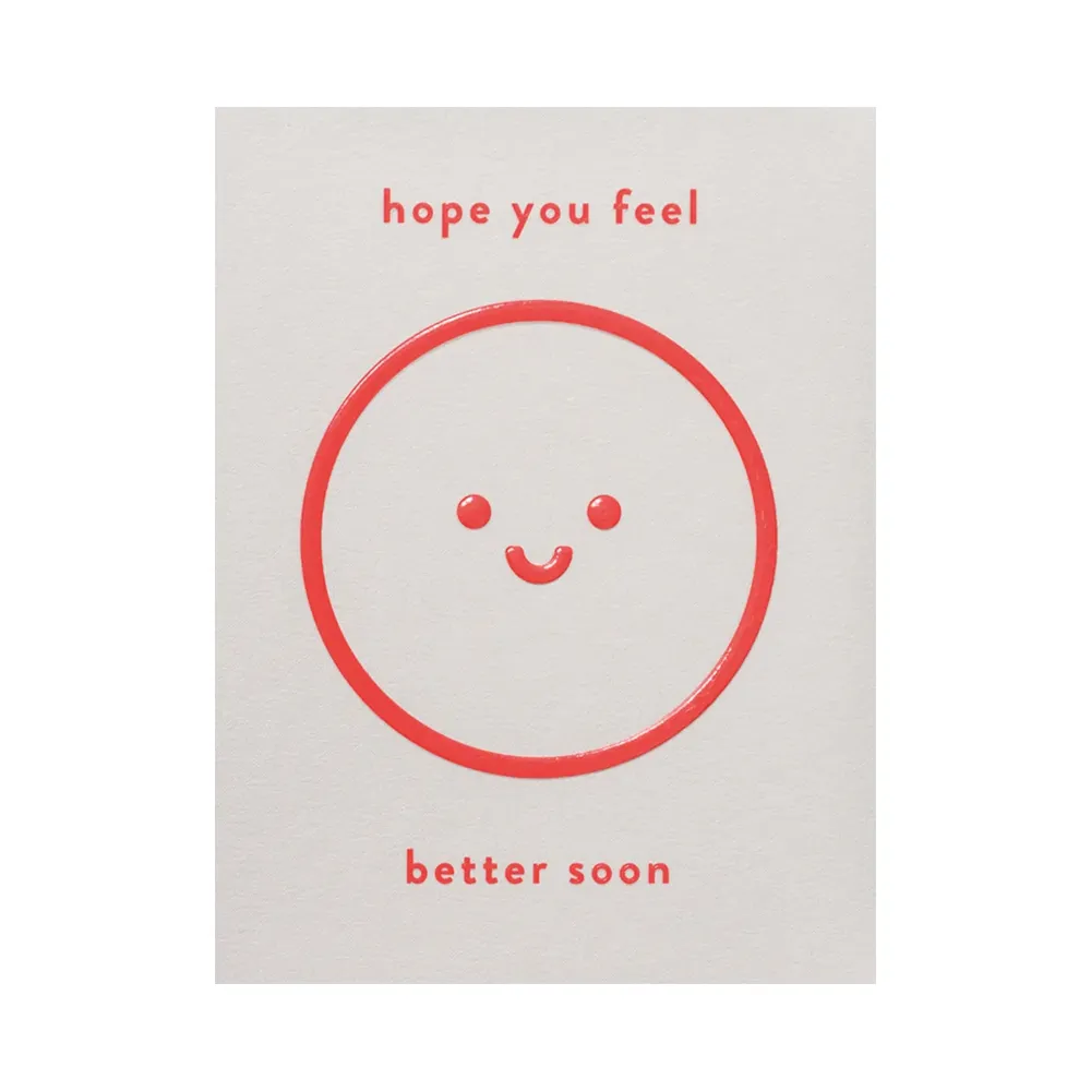 Cozy Feel Better Soon Card by Lagom