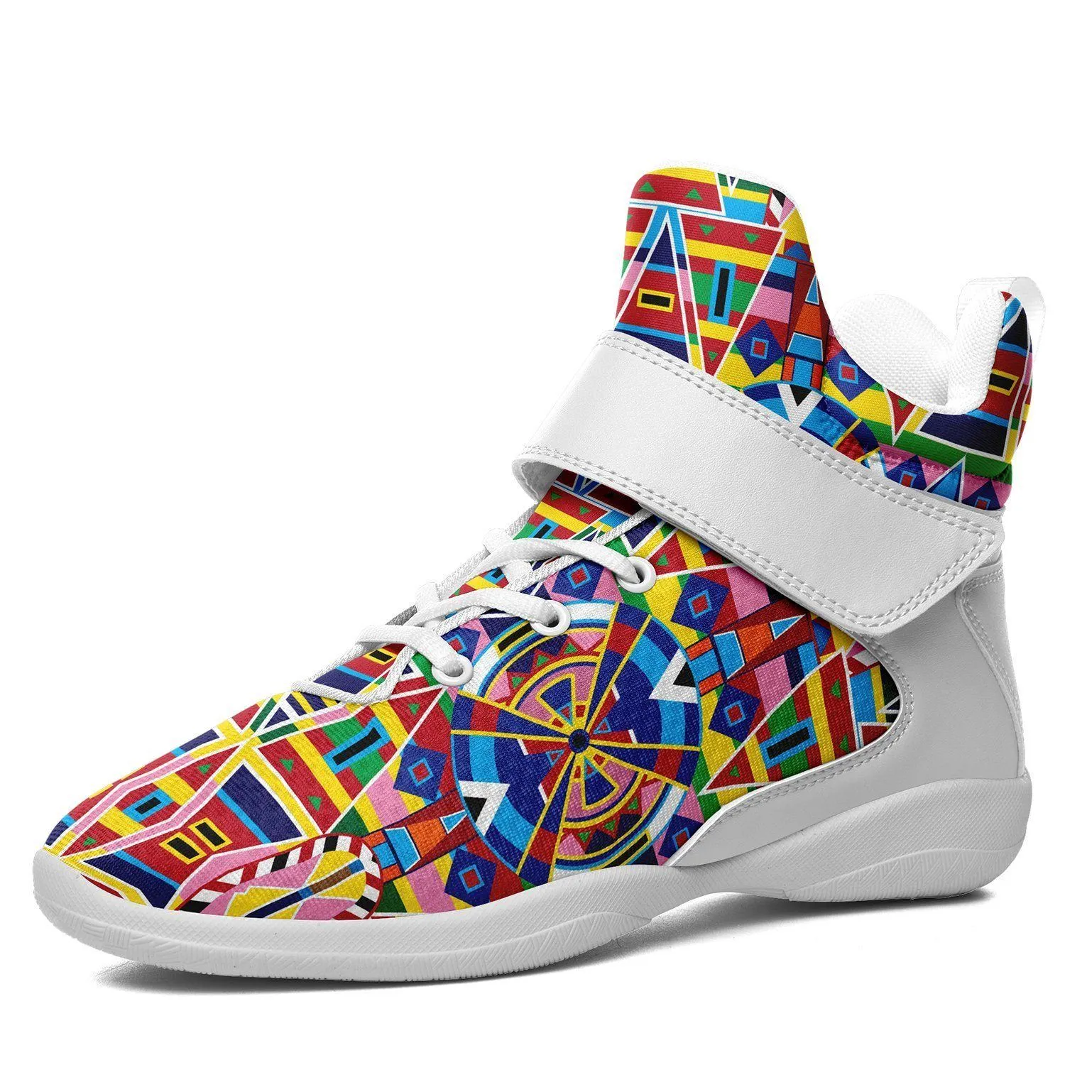 Crow Captive Ipottaa Basketball / Sport High Top Shoes - White Sole