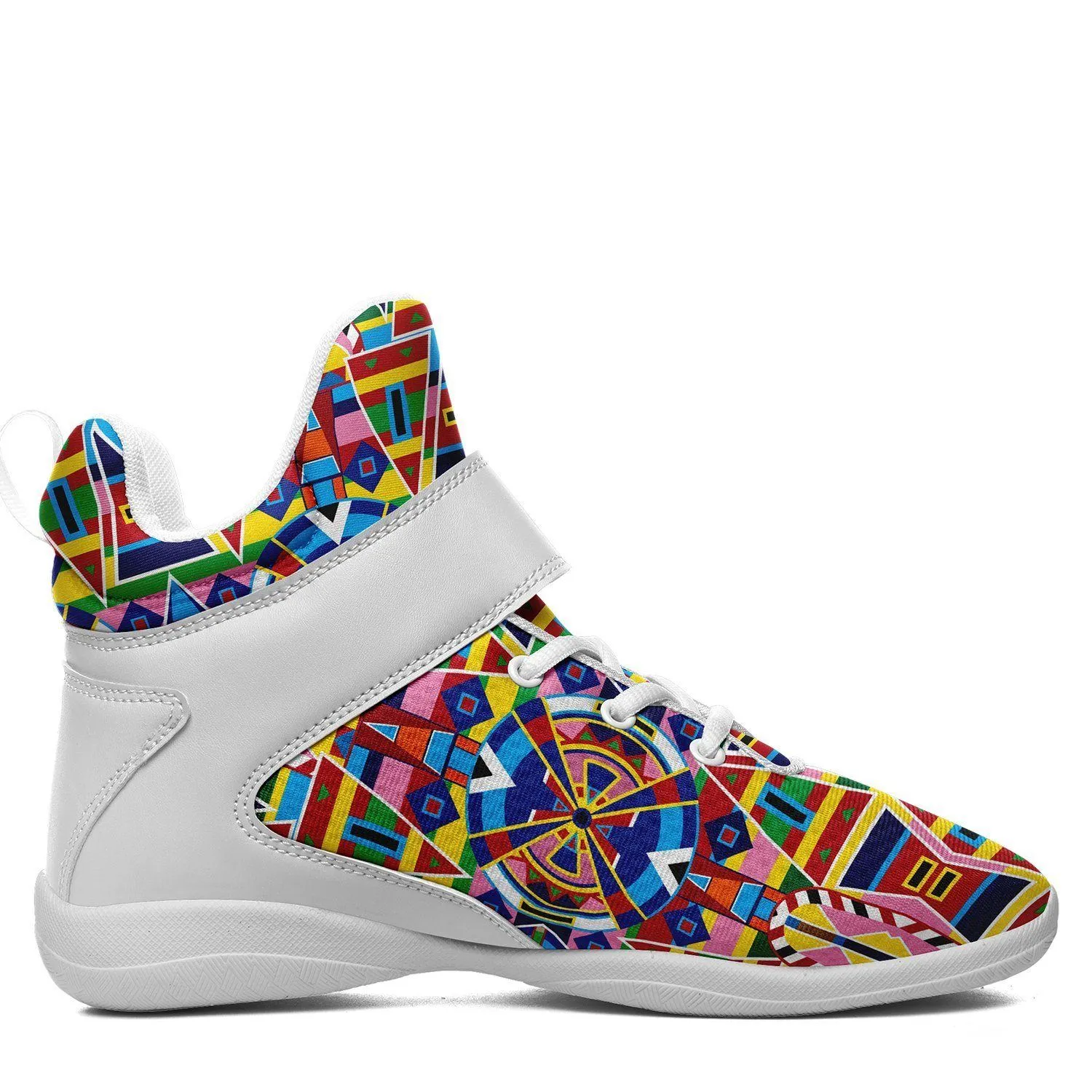 Crow Captive Ipottaa Basketball / Sport High Top Shoes - White Sole