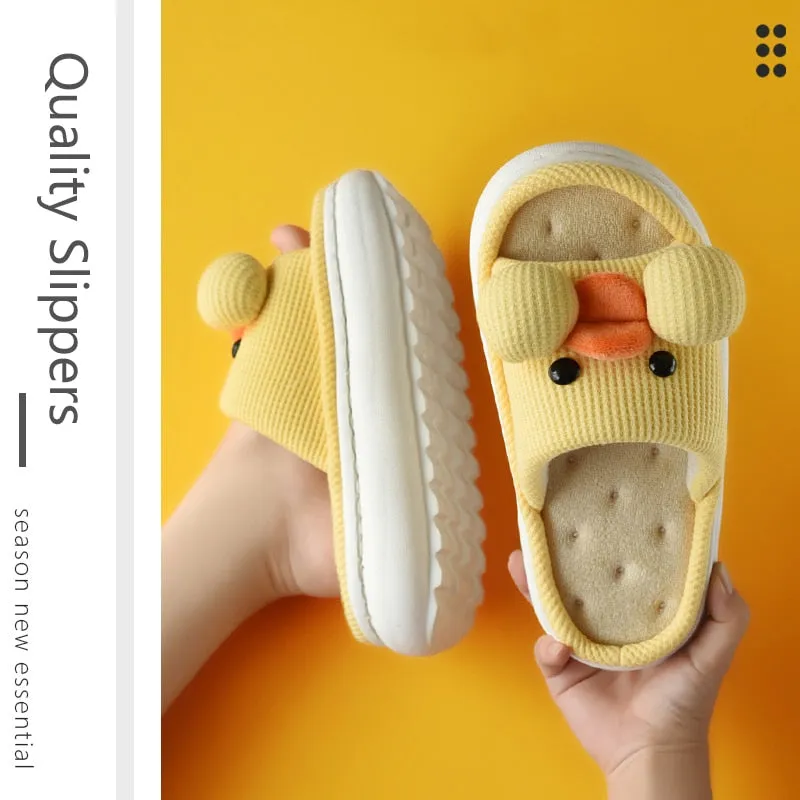 Cute Thick Sole Slippers by SB