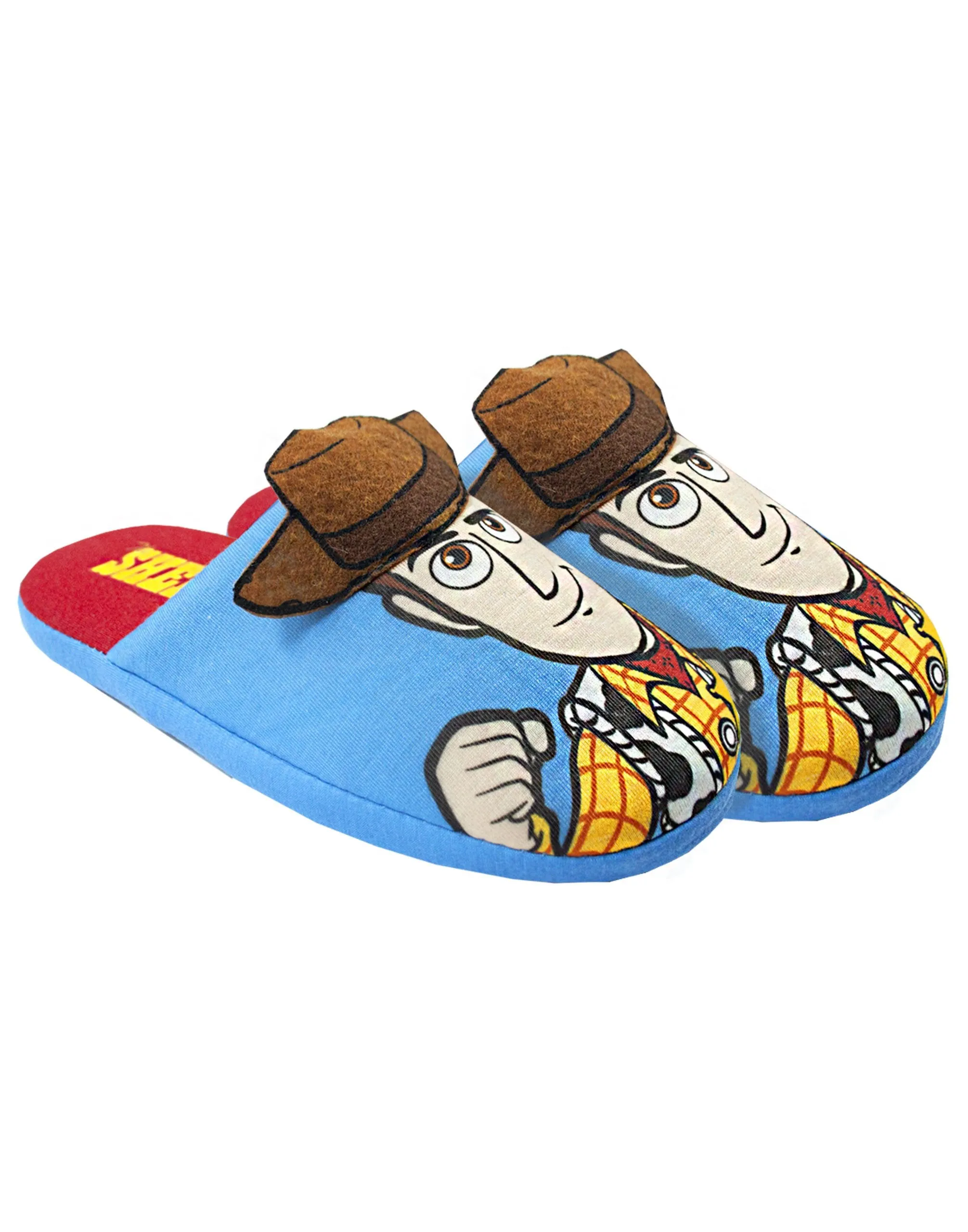 Disney Pixar Toy Story Woody Partial 3D Men's Slippers