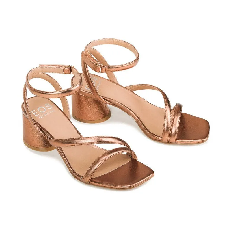 Eos Petricia Copper Heeled Sandal