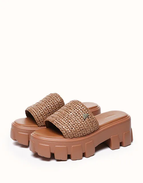 EVERAU® Woven Flatform Sandals