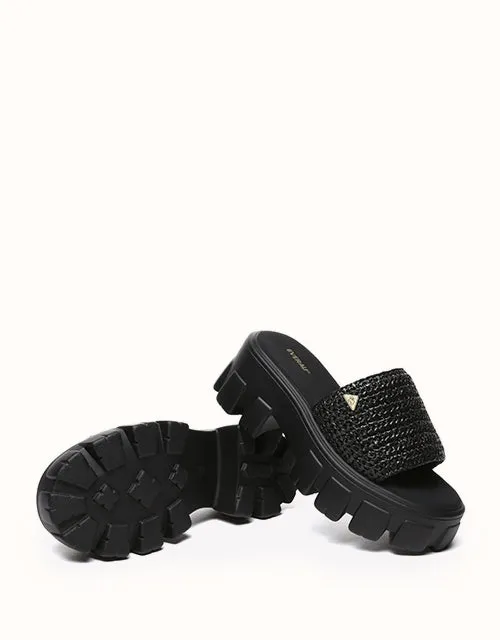 EVERAU® Woven Flatform Sandals