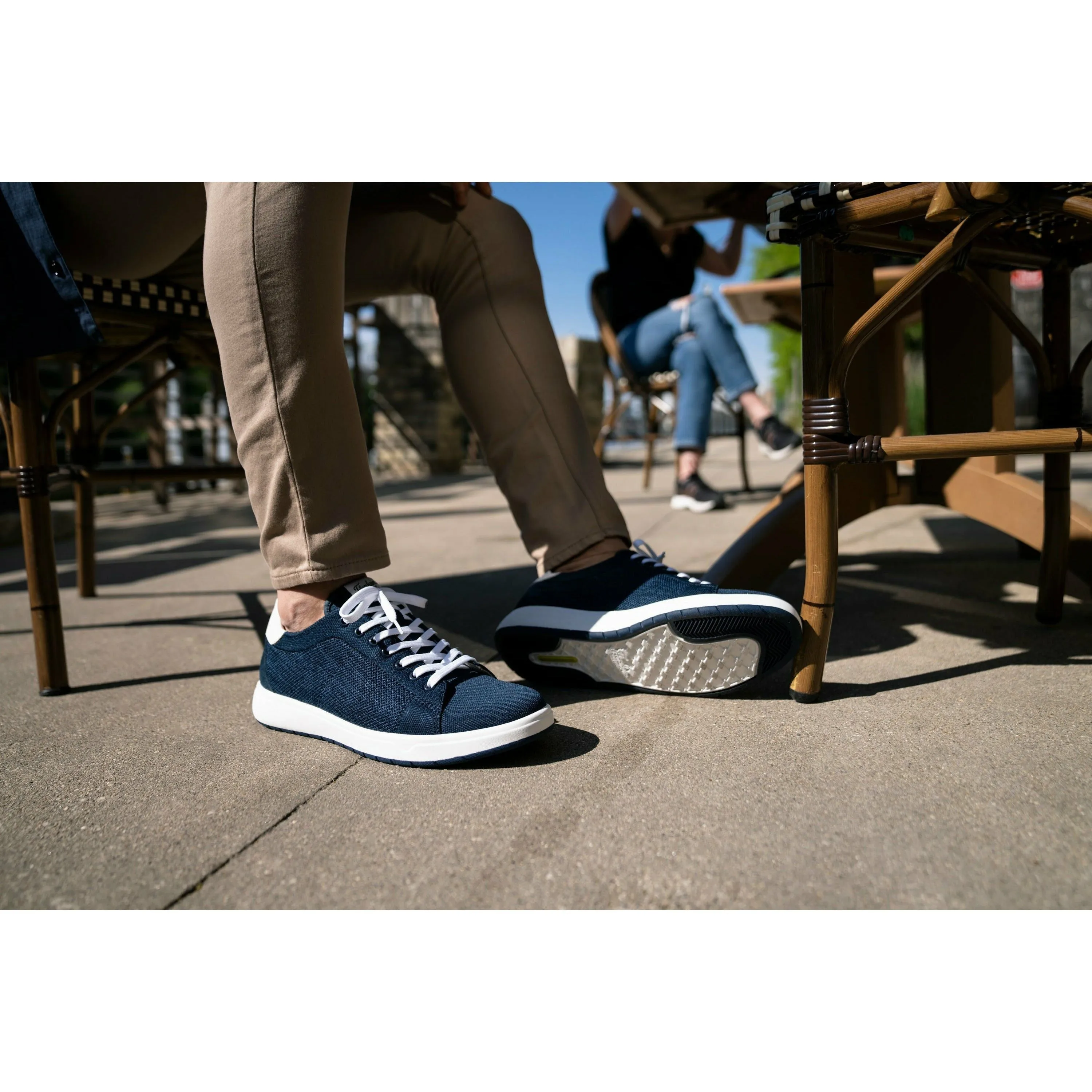 FLORSHEIM HEIST KNIT LACE TO TOE SNEAKER - FINAL SALE!