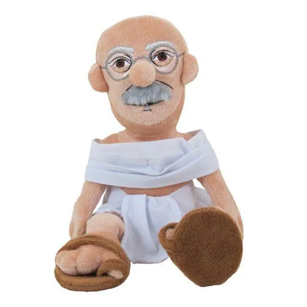 Gandhi Plush Doll