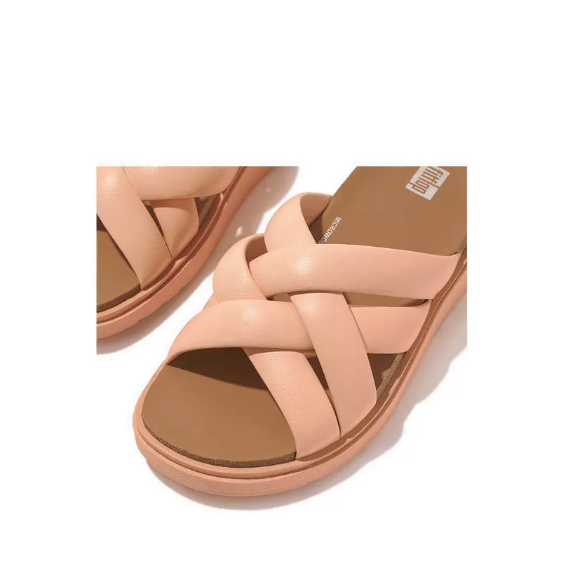 GEN-FF PADDED-STRAP LEATHER SLIDES