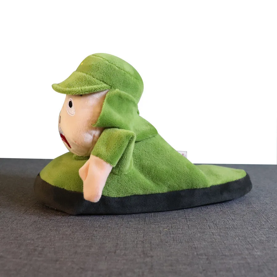 Genuine Moving Fuzzy Slipper Apology Surrender Little Fat Soldier Baga Slipper