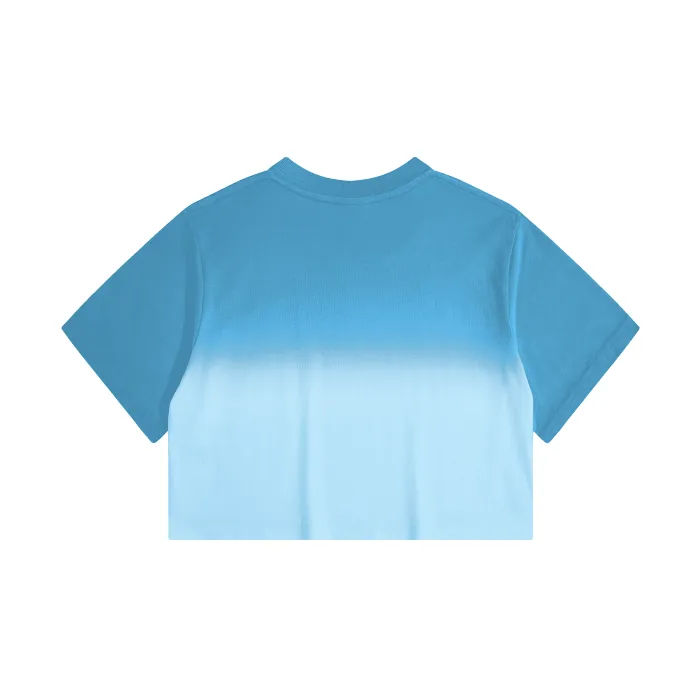 Grunge Fro Women's Ombre Crop Top