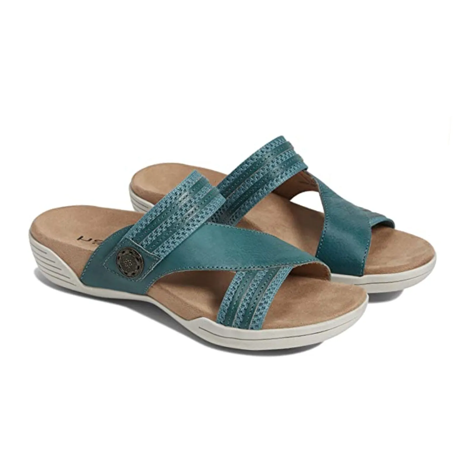 Halsa Desiree Slide Sandal (Women) - Blue