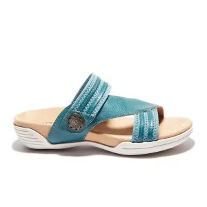 Halsa Desiree Slide Sandal (Women) - Blue