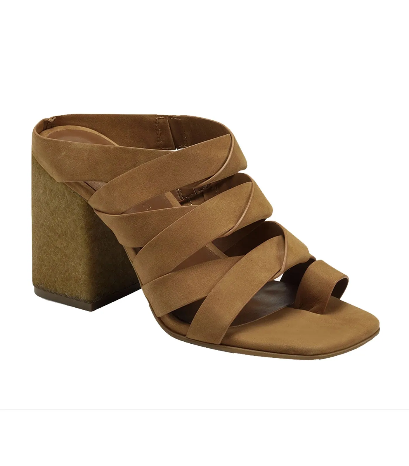 Harley Heel Sandals Dark Wheat