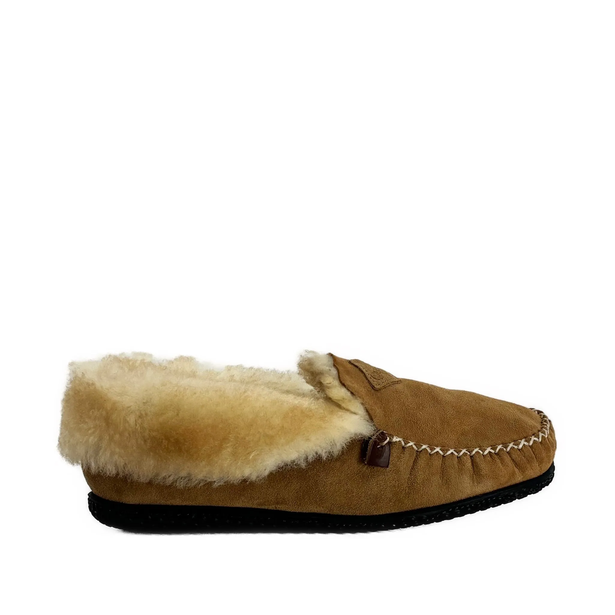 In Stock Women’s Cuddle ESQ Slipper: Chestnut