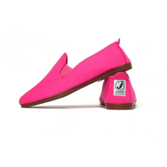 Javer/Flossy Canvas Shoes Kids - Hot Pink