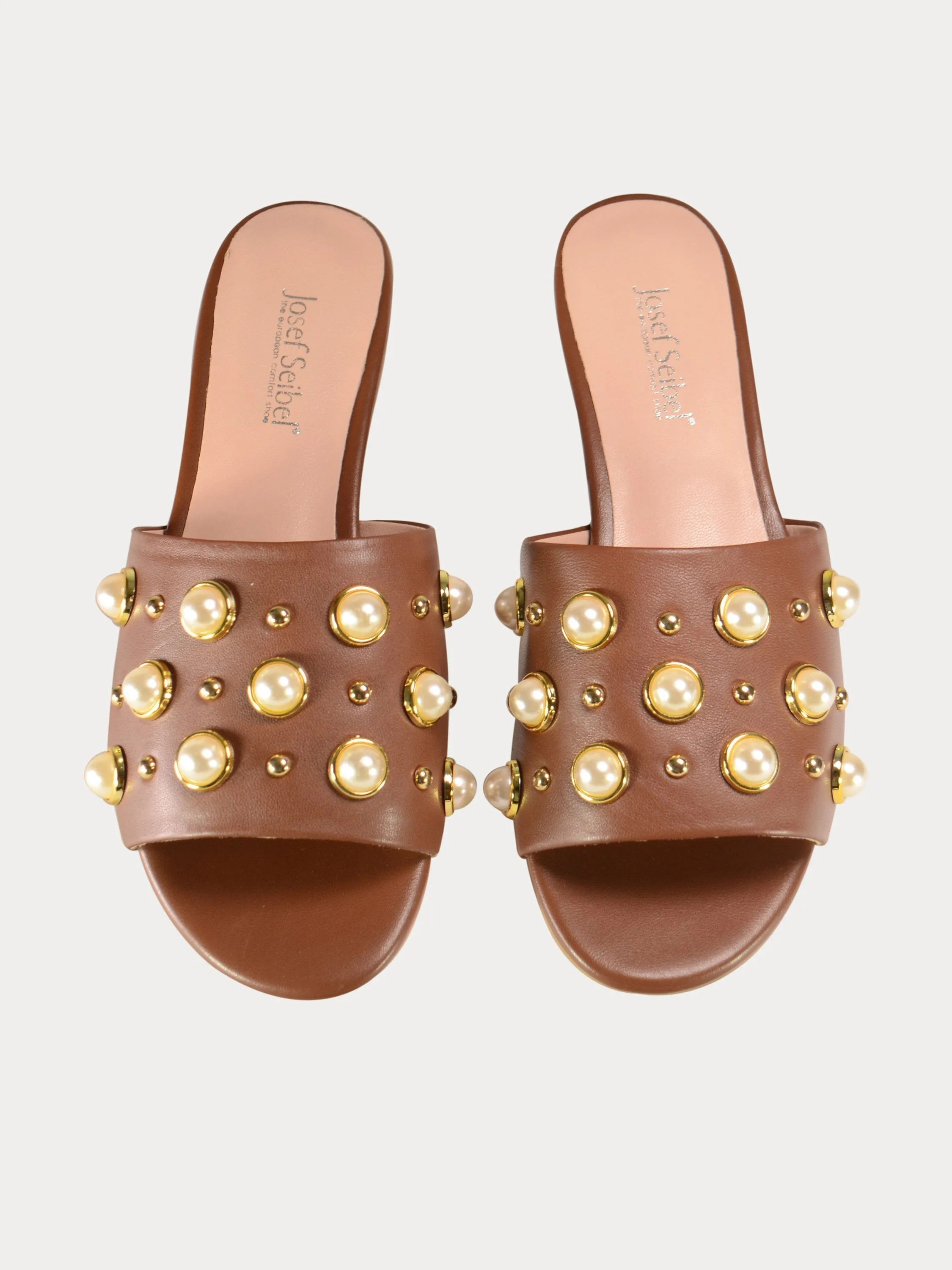 Josef Seibel Ornamental Pearl Sandals