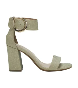 Landon Heel Sandals Gold