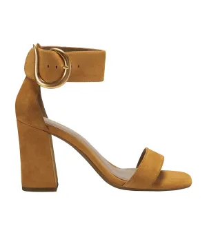 Landon Heel Sandals Tan