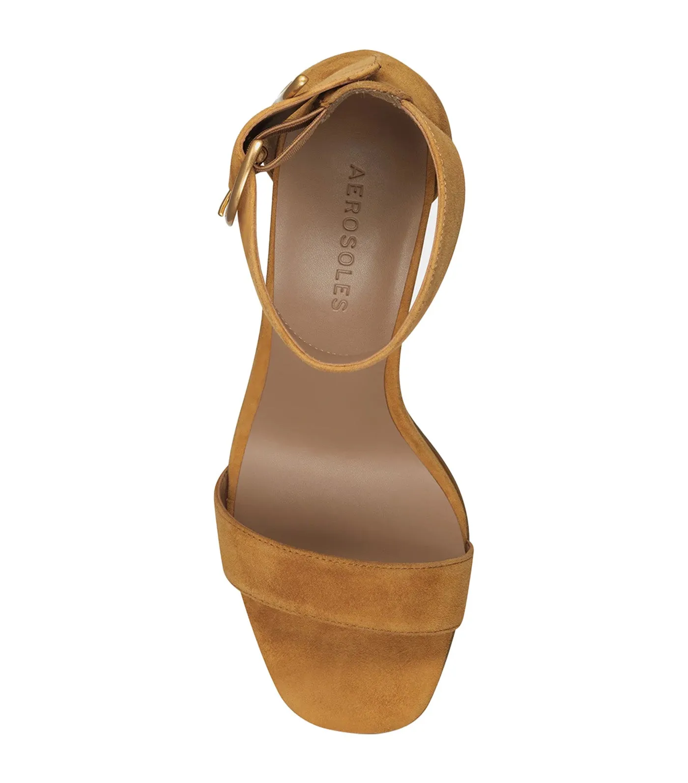 Landon Heel Sandals Tan