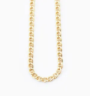 Large Marina Chain In 14K Solid Gold