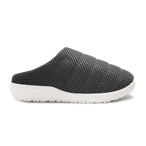 Light Summer Slippers - Charcoal Black