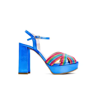 LODI Titur Multicolour Platform Sandals