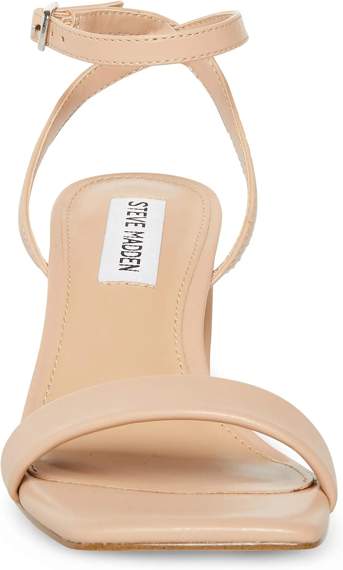 Luxe Heeled Sandal Steve Madden, Natural