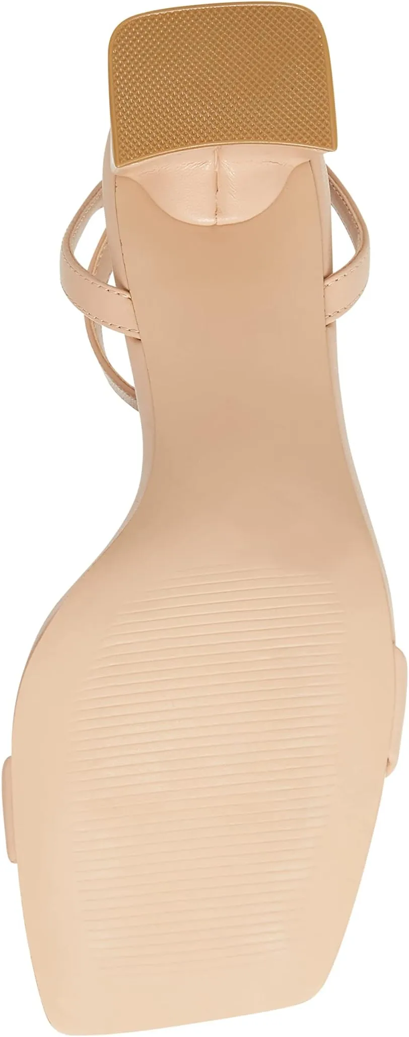 Luxe Heeled Sandal Steve Madden, Natural