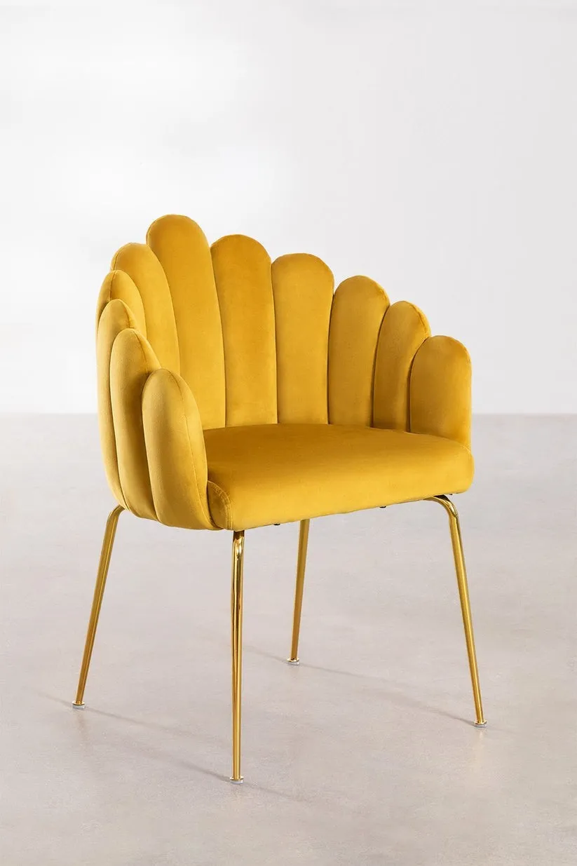 Markina Velvet Dining Chair