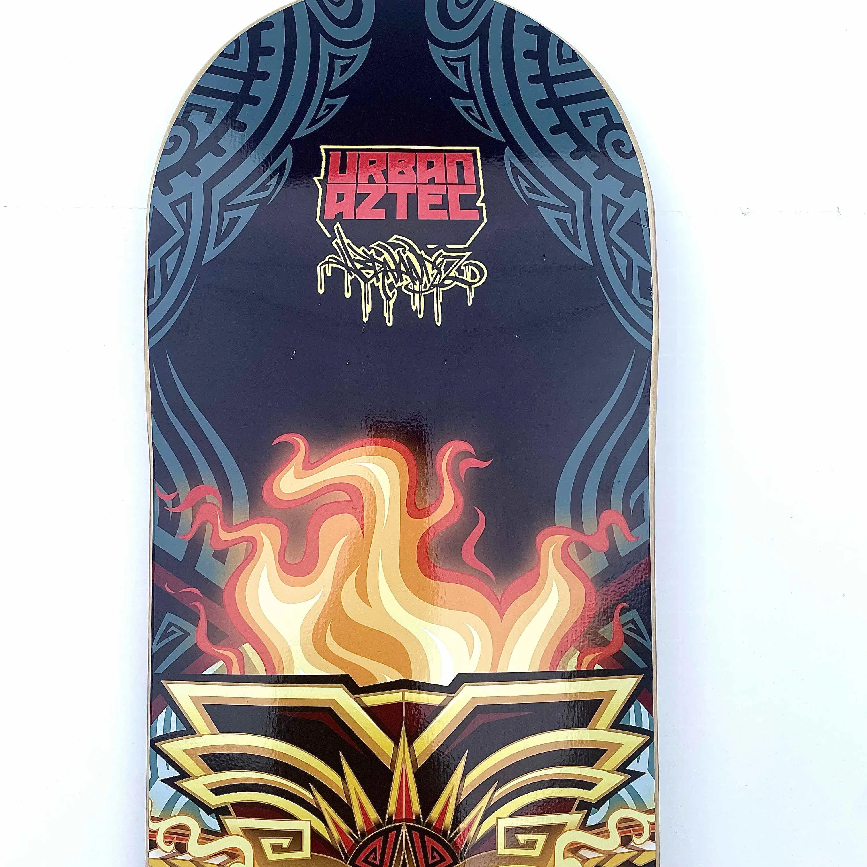 Maui Wowie Skate Deck by Jesse Hernandez #urbanaztec