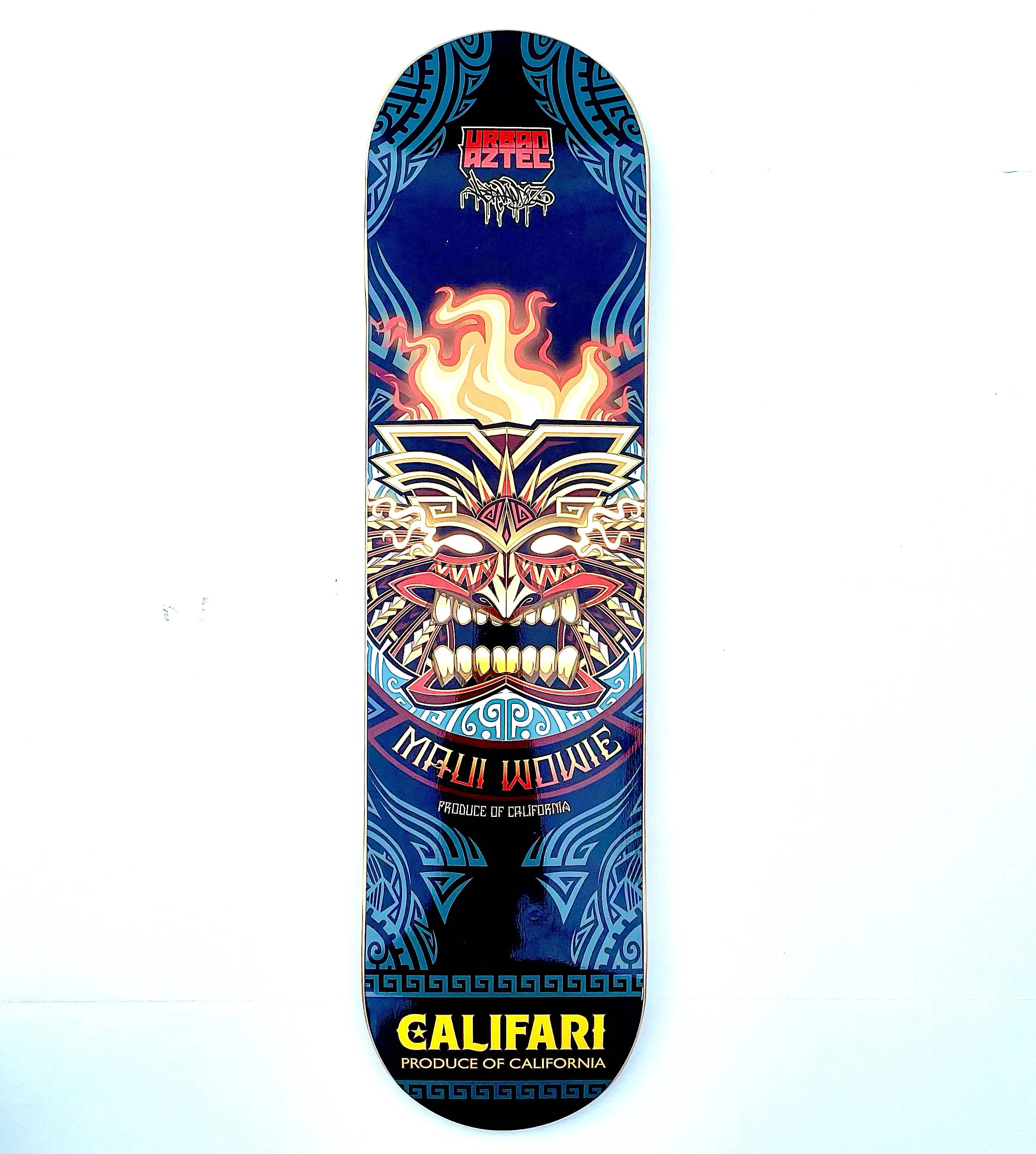 Maui Wowie Skate Deck by Jesse Hernandez #urbanaztec