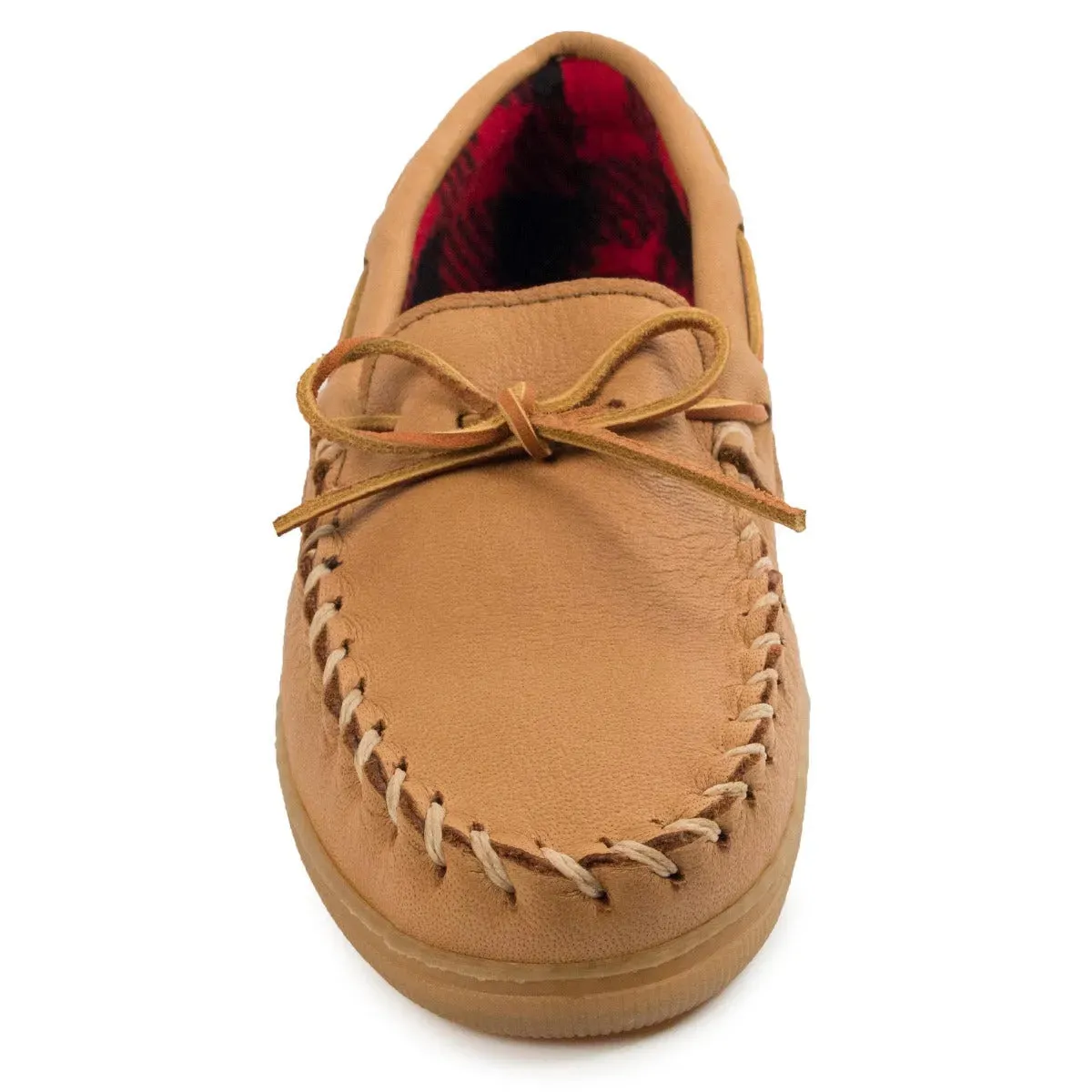 Minnetonka Moosehide Fleece Moc - Mens Slipper