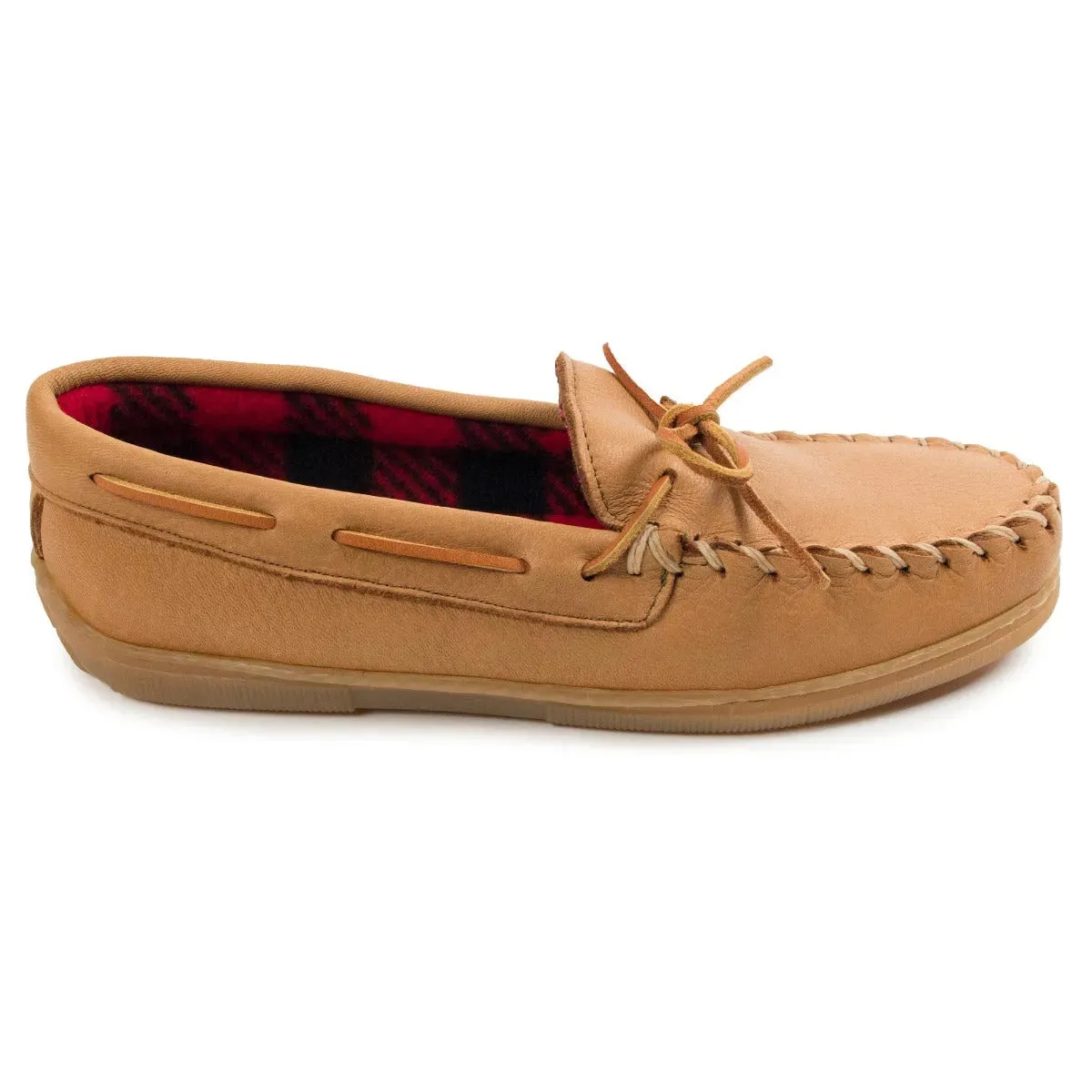 Minnetonka Moosehide Fleece Moc - Mens Slipper