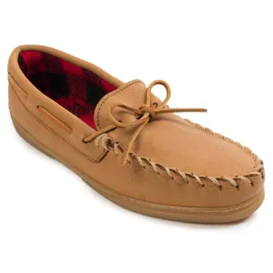 Minnetonka Moosehide Fleece Moc - Mens Slipper