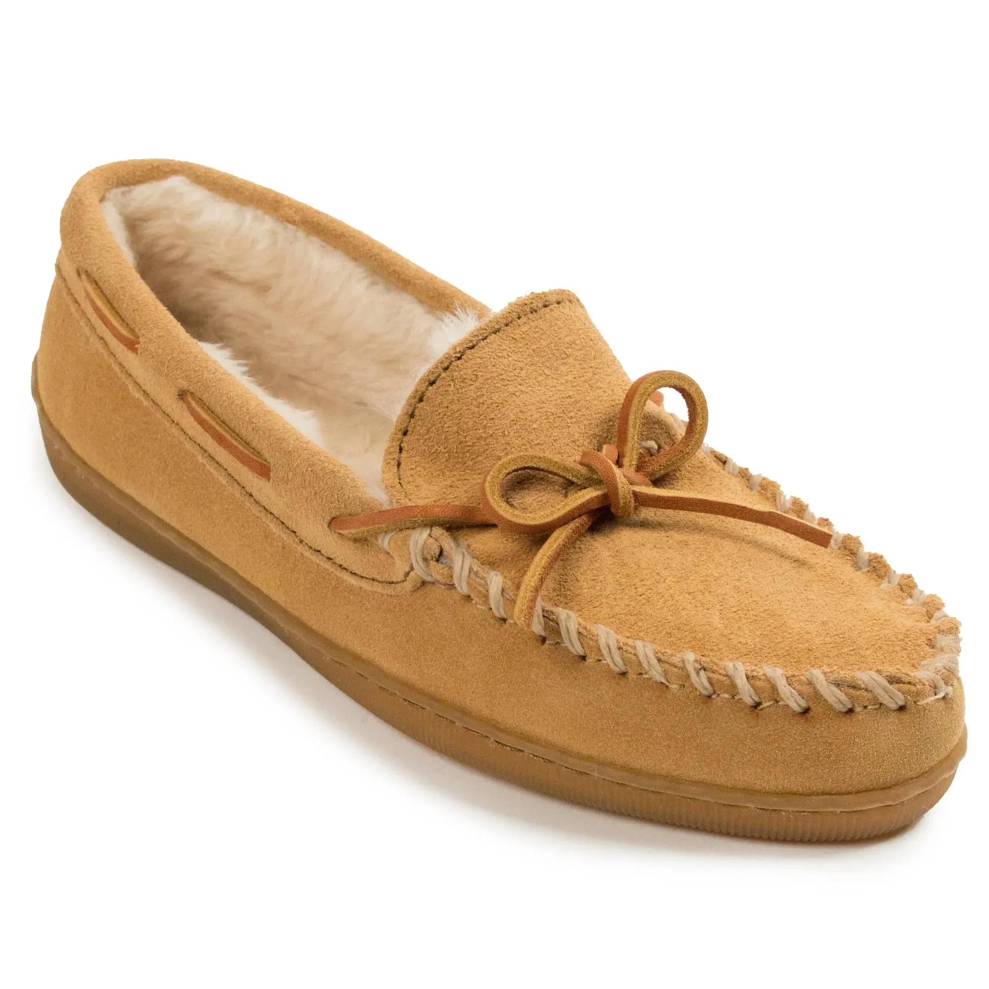 Minnetonka Pile Lined Hardsole - Womens Slipper