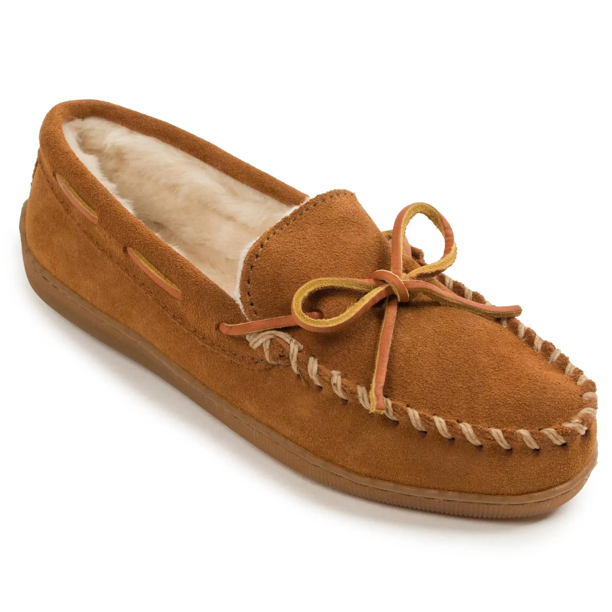 Minnetonka Pile Lined Hardsole - Womens Slipper