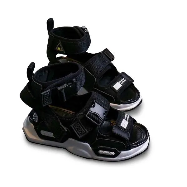 MOF Kids buckle detail sandals