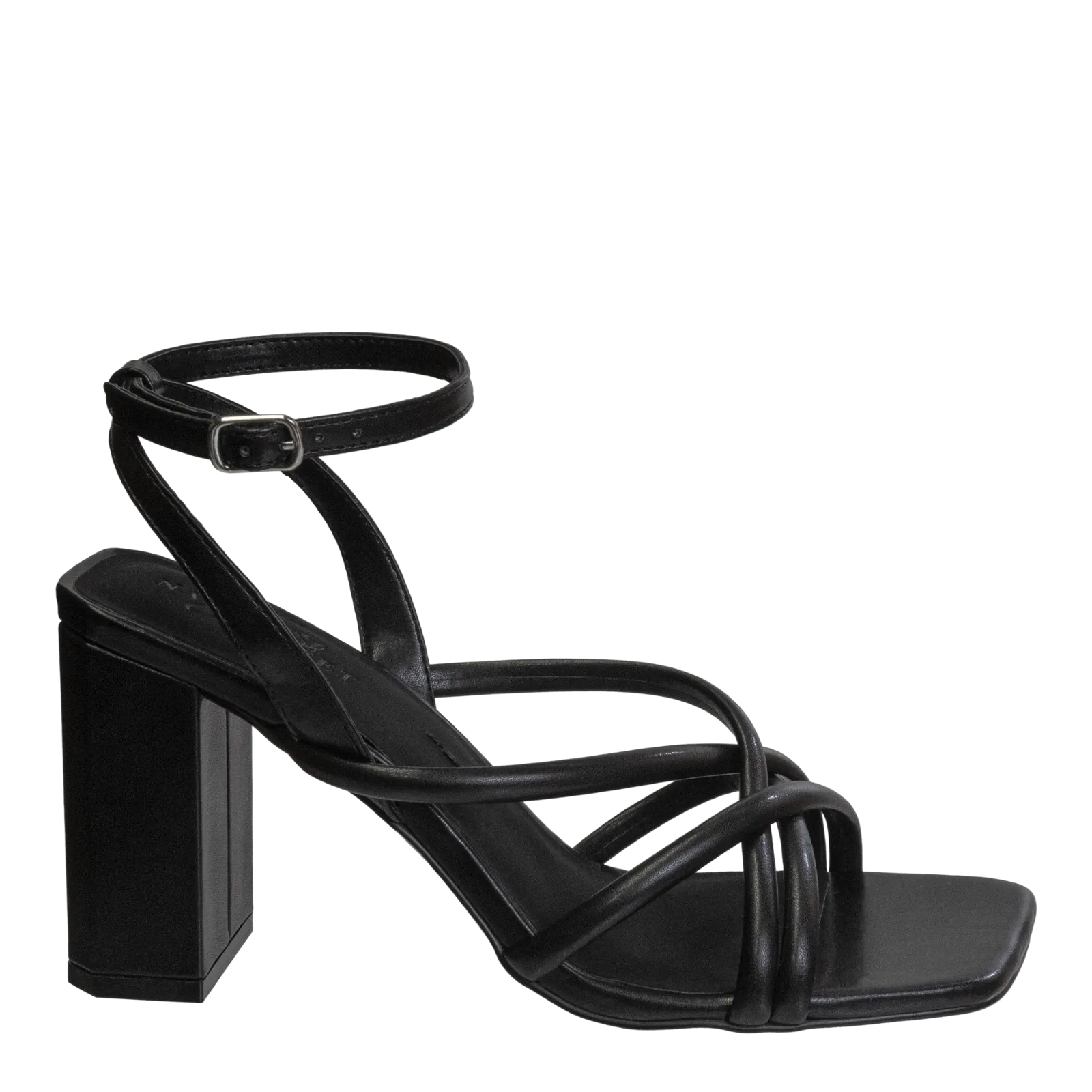 MOOD in BLACK Heeled Sandals