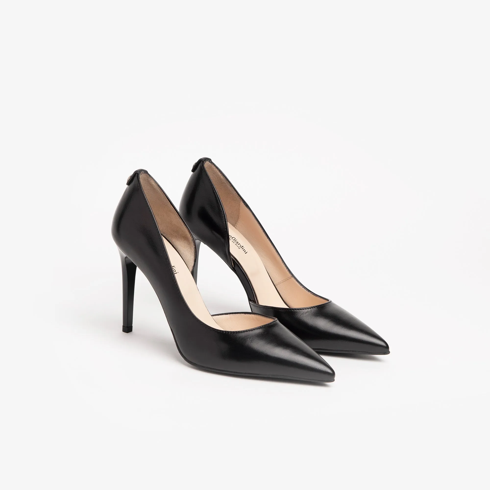 NeroGiardini Black Court Shoe