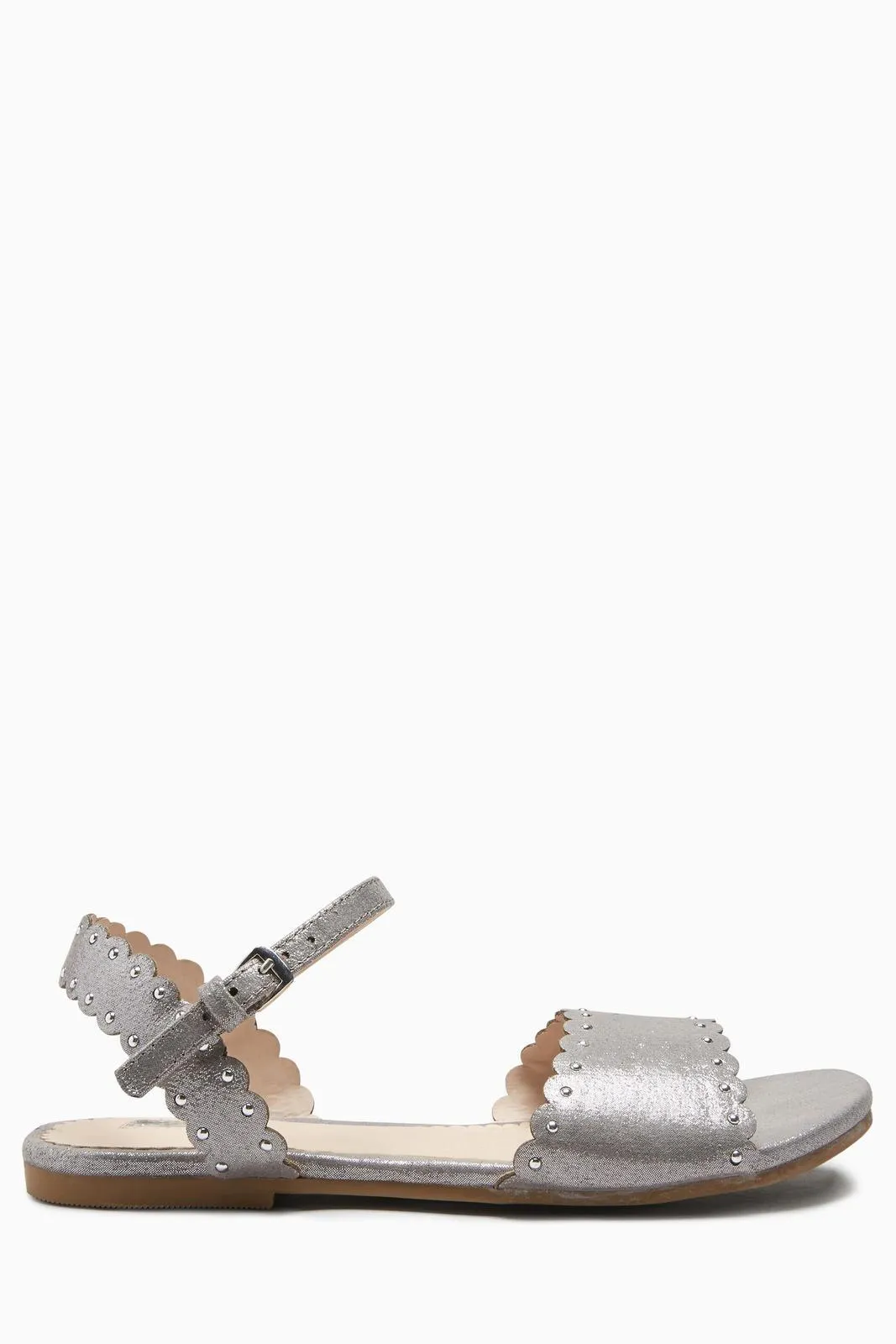 Next Silver Girls Sandals