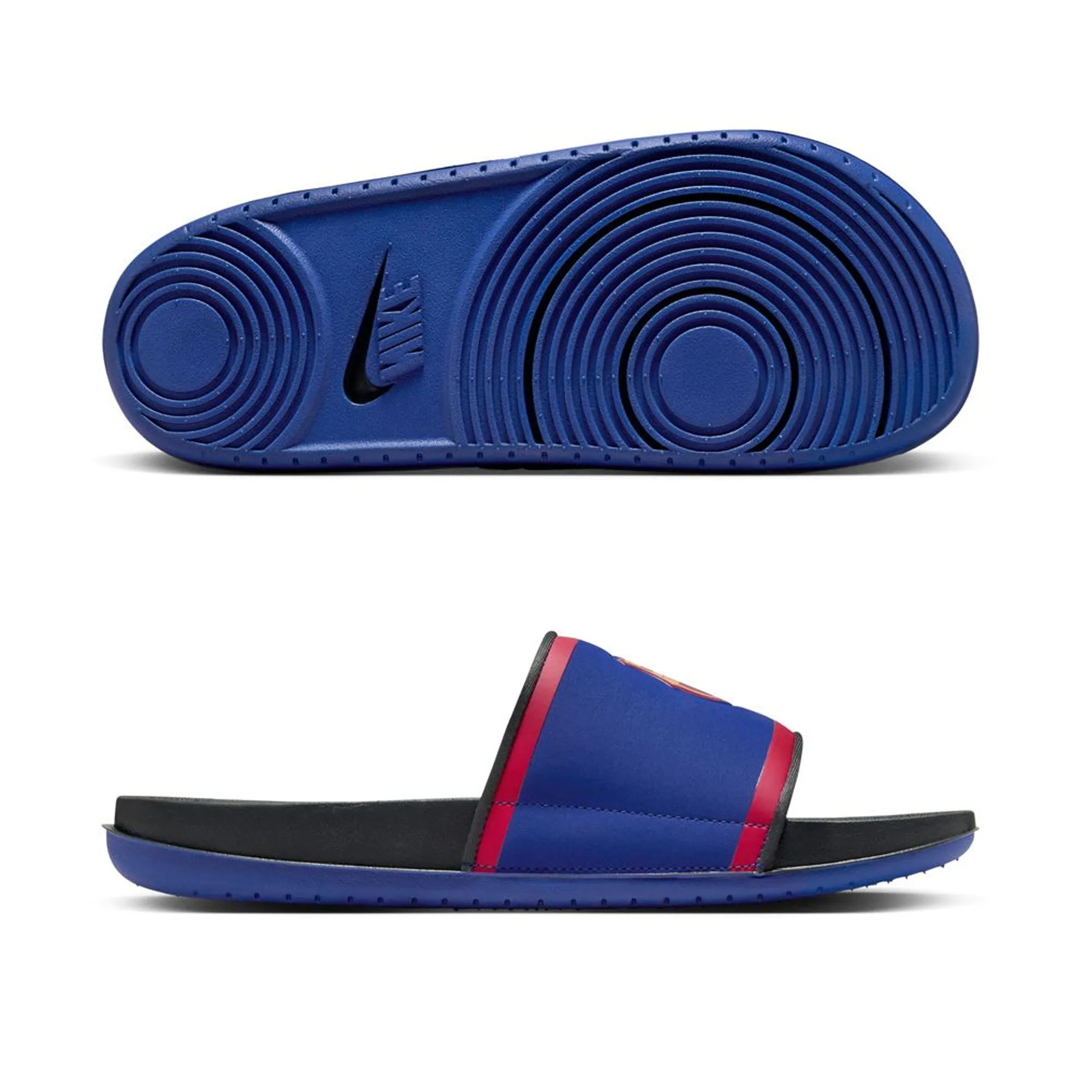 Nike Offcourt Barcelona Slide Sandals (Deep Royal/Club Gold)