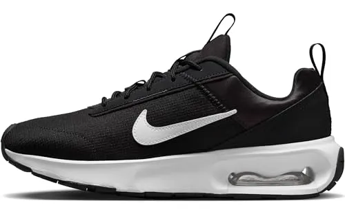 Nike Women's Air Max Intrlk Lite Black/White Sneakers, Size 7.5 UK